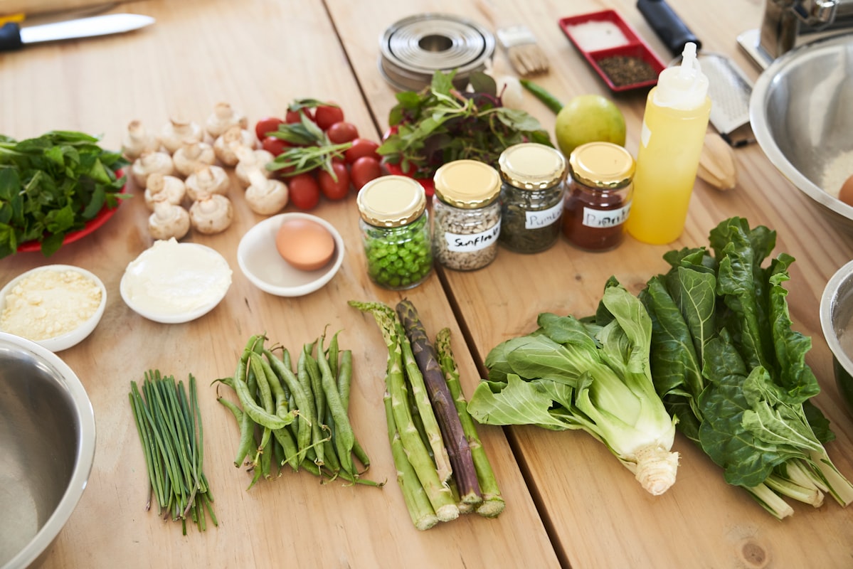 Simple healthy cooking preparation